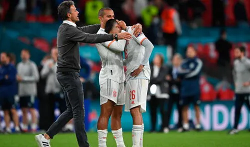 Luis Enrique declaró post partido ante Italia por las semifinales de la Eurocopa 2021. Foto: AFP Luis Enrique declaró post partido ante Italia por las semifinales de la Eurocopa 2021. Foto: AFP