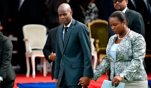 La pareja presidencial fue asesinada en su propia vivienda en Haití. Foto: AFP La pareja presidencial fue asesinada en su propia vivienda en Haití. Foto: AFP