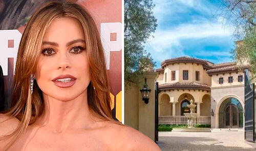 La casa de Sofía Vergara y su esposo Joe Manganiello se encontraba deshabitada al momento del la irrupción. Foto: Sofía Vergara / Instagram fans