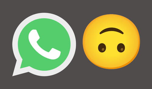 El popular ícono de la ‘carita al revés’ se aprobó como parte de Unicode 8.0 en 2015. Foto: composición LR El popular ícono de la ‘carita al revés’ se aprobó como parte de Unicode 8.0 en 2015. Foto: composición LR