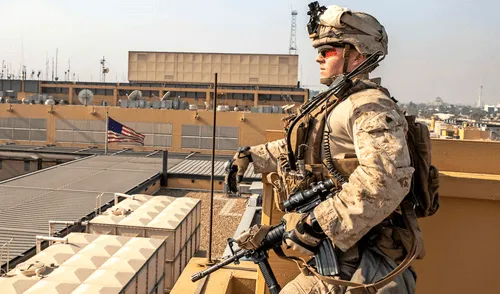 Los ataques raramente son reivindicados, pero suelen ser saludados por grupos proiraníes en Irak. Foto: EFE