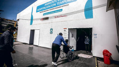 Triaje atiende menos casos. Foto: La República Triaje atiende menos casos. Foto: La República