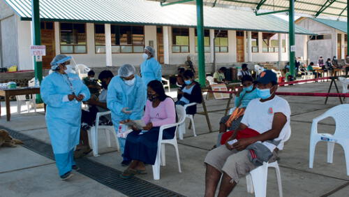 Proceso. El 25 de julio iniciarán con la segunda dosis.