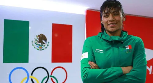 Esmeralda Falcón irá a Tokio 2021 en la categoría de boxeo. Foto: AFP