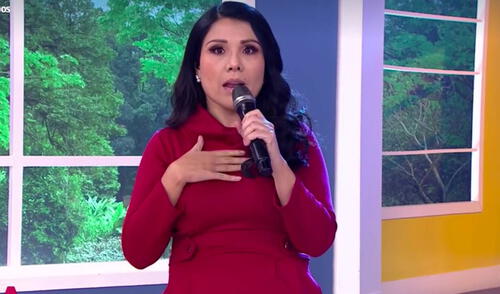 Tula Rodríguez lamentó la gran cantidad de ataques que ha recibido en redes sociales. Foto: captura América TV