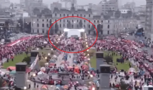 De acuerdo con Angeles, Fuerza Popular ya ha sido notificado por uso de espacios sin autorización. Foto: La República De acuerdo con Angeles, Fuerza Popular ya ha sido notificado por uso de espacios sin autorización. Foto: La República