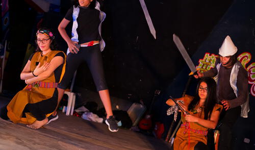 Lucio Gallo, miembro de la Comunidad de Artistas Populares, indicó que existe poca "voluntad política" por impulsar el arte. Foto: difusión