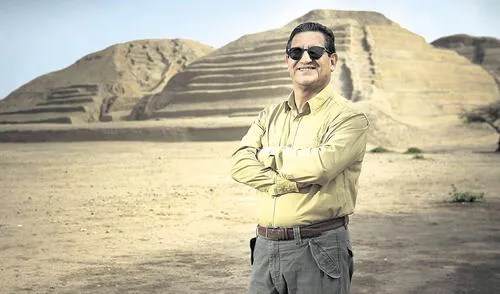 Las buenas voluntades y también el azar lo llevaron a descubrir el 2006 la Dama de Cao, en el complejo El Brujo. Foto: Ricardo Moreno / La República