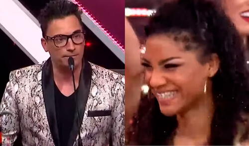 Carla rueda y Jossmery Toledo habían quedado en sentencia el pasado sábado 3 de julio, por lo que una de ellas debía ser eliminada de Reinas del show. Foto: captura de América TV