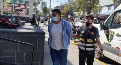 Acusado fue derivado al área de Secuestros de la Policía para continuar con las investigaciones. Foto: difusión