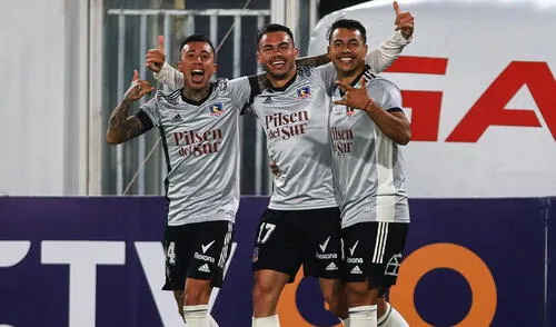 Colo Colo venció 4-3 a Palestino en el marcador global por los cuartos de final de la Copa Chile. Foto: Twitter TNT Sports