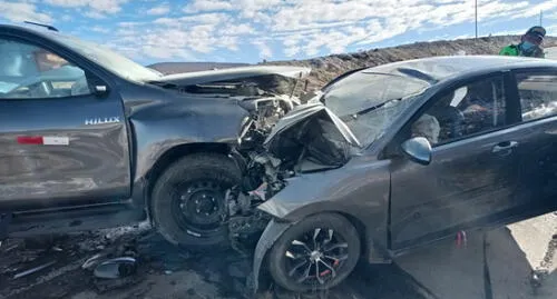 Agentes de la comisaría de Imata llegaron al lugar para realizar las diligencias. Foto: PNP