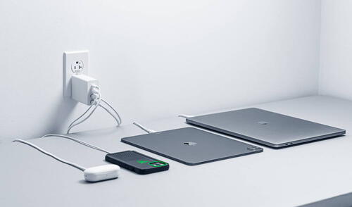 El nuevo adaptador GaN de Razer puede distribuir energía simultánea para casi todos los productos de la 'Manzana'. ¿Cómo funciona? Foto: Razer