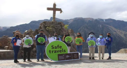 Valle del Colca tiene el sello Safe Travels que lo cataloga como un destino turístico bioseguro. Foto: Gercetur