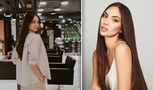 "Que sean muchos años más de hacer feliz a todas nuestras clientas”, escribió Natalie Vértiz en redes sociales. Foto: composición Instagram