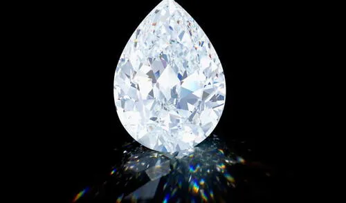Esta gema es uno de los 10 únicos diamantes de su tamaño y calidad que han aparecido en una subasta. Foto: Cortesía de Sotheby's