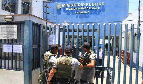 La División Médico Legal de La Libertad solo tiene 18 trabajadores presenciales. Foto: La República
