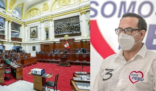 José Jerí es vocero de la bancada de Somos Perú. Foto: composición La República José Jerí es vocero de la bancada de Somos Perú. Foto: composición La República