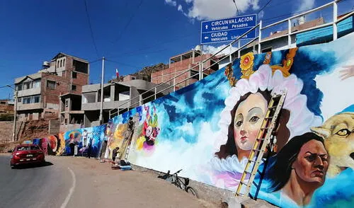 Obra artística será entregada días antes del 28 de julio. Foto: LoVeo.com