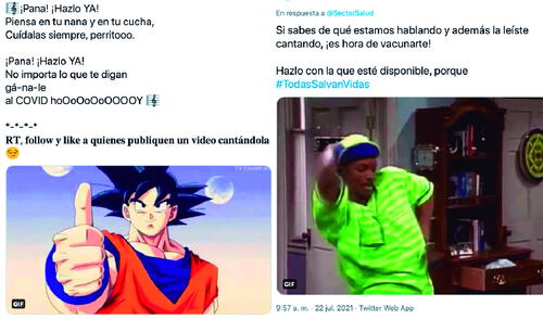 Los programas noventeros han tomado las redes sociales de la Secretaría Distrital de Salud de Bogotá. Foto: composición/La República