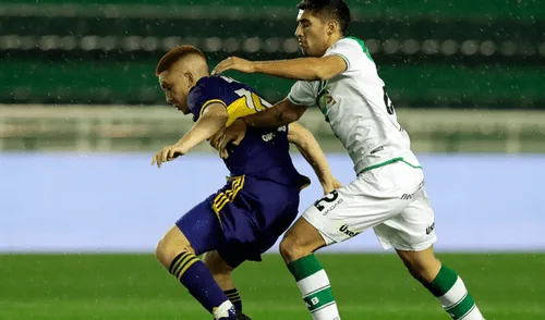 Boca iguala ante Banfield por la segunda jornada del fútbol argentino 2021. Foto: AFP Boca iguala ante Banfield por la segunda jornada del fútbol argentino 2021. Foto: AFP
