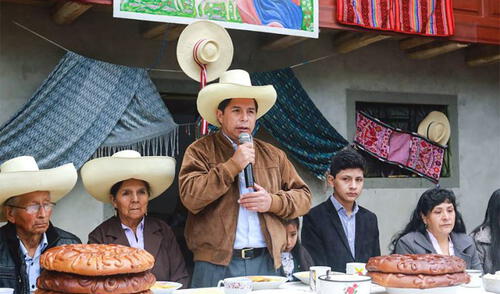 Presidente electo Pedro Castillo y su familia. Foto: Agencia Andina Presidente electo Pedro Castillo y su familia. Foto: Agencia Andina