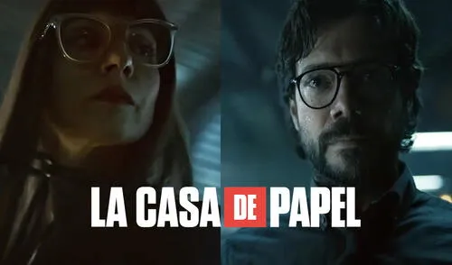 Alicia Sierra y 'El profesor' están de regreso. Netflix anunció lanzamiento del tráiler oficial. Foto: composición/Netflix
