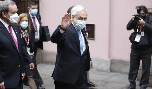 Sebastián Piñero llegó al Ministerio de Relaciones Exteriores tras el arribo de Castillo Terrones. Foto: Marco Cotrina/La República Sebastián Piñero llegó al Ministerio de Relaciones Exteriores tras el arribo de Castillo Terrones. Foto: Marco Cotrina/La República