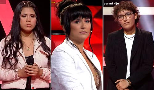 Daniela Darcourt recibió duras críticas de dos participantes de La voz. Foto: captura Latina