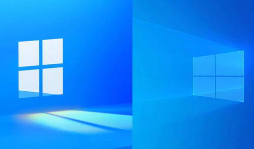 El entusiasmo por Windows 11 es alto y no son pocos los usuarios que utilizan el nuevo sistema aunque sus versiones disponibles sean aún preliminares. Foto: Microsoft/composición