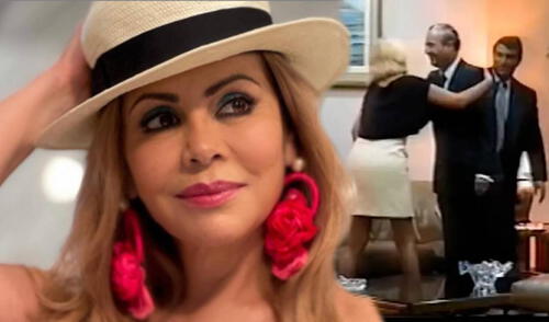 La conductora de Reinas del show se cansó que le estén recordando su paso con Montesinos. Foto: composición Gisela Valcarcel/Instagram, captura Facebook