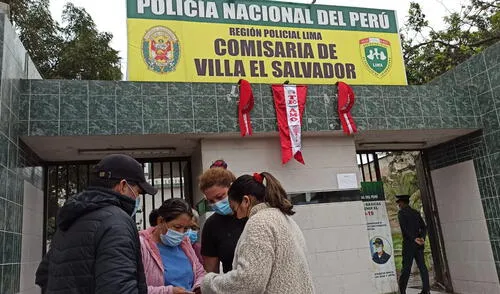 PNP investiga el caso de feminicidio ocurrido en Villa El Salvador. Foto: Mary Luz Aranda / URPI-LR