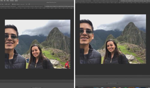 Miles de usuarios han intentado este truco para eliminar personas y objetos de sus fotos. Foto: captura de TikTok