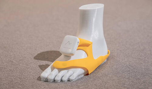 Honda ha presentado unos zapatos con tecnología háptica, la misma que se utiliza para los mandos de la PlayStation 5. Foto: Honda