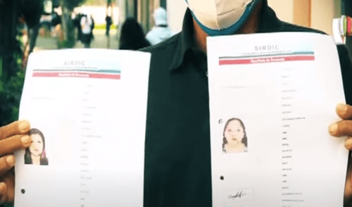 Presuntas estafadoras responden a los nombres de Fanny Zarango Luna y Zoila Vanessa Viena Monje. Foto: captura de Panamericana