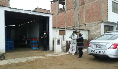 Agentes de la Policía llegaron al lugar para iniciar las investigaciones. Foto: difusión Agentes de la Policía llegaron al lugar para iniciar las investigaciones. Foto: difusión