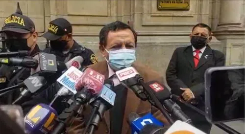 El exparlamentario comentó que visitó a Guido Bellido en la PCM para hablar sobre actividades de tipo político. Foto: difusión El exparlamentario comentó que visitó a Guido Bellido en la PCM para hablar sobre actividades de tipo político. Foto: difusión