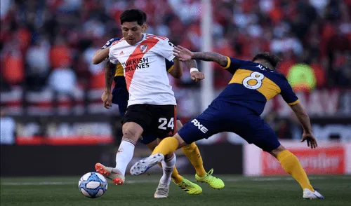 Boca Juniors vs. River Plate se enfrentan en una edición más del superclásico argentino por la Copa Argentina. Foto: EFE