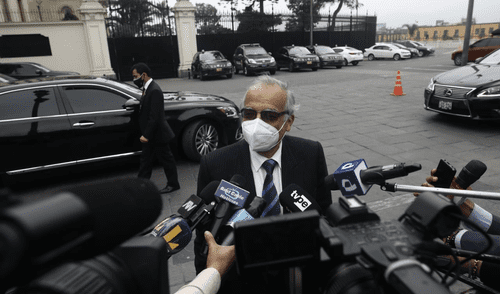 Aníbal Torres  no descartó que personas cercanas a Cerrón sí hayan sido contratadas para esta gestión. Foto: Aldair Mejia