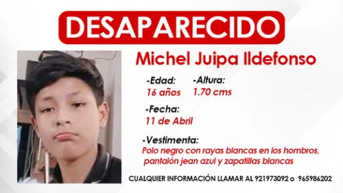 Joven cursaba el tercer año de secundaria. Foto: La República