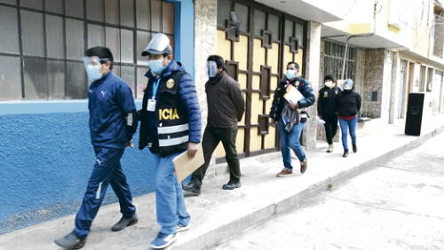 Contra la pared. Ante evidencias, implicados aceptaron su delito y se acogieron a terminación anticipada.