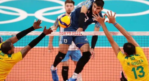 Argentina vs. Brasil se enfrentan por la medalla de bronce. Foto: EFE