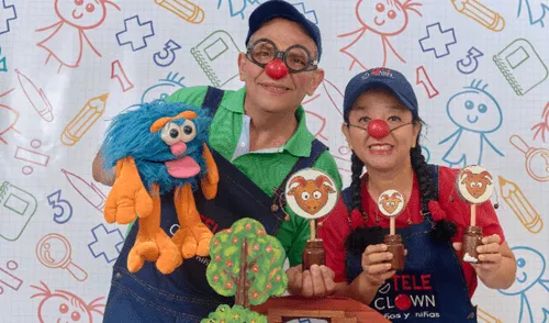 Los profesores Perla Cortez y Pepe Atto serán los conductores del programa. Foto: Mueca