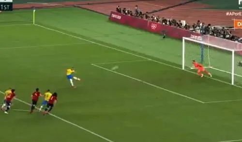 Richarlison es el máximo goleador de Brasil con cinco tantos. Foto: RTVE La 1