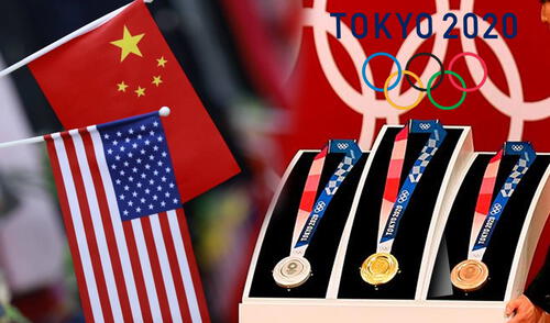 El medallero de los Juegos Olímpicos fue fabricado con material reciclado. Fuente: Composición EFE