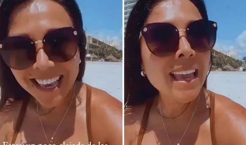 La exbailarina viajó al extranjero como parte de sus vacaciones. Foto: composición/ Instagram La exbailarina viajó al extranjero como parte de sus vacaciones. Foto: composición/ Instagram