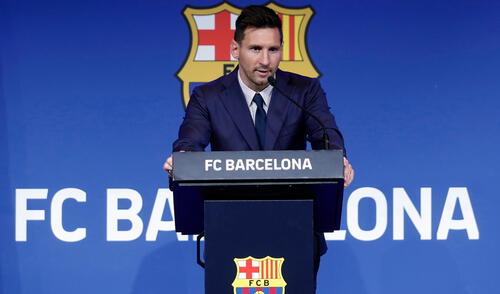 Lionel Messi deja Barcelona luego de 21 años ininterrumpidos. Foto: EFE Lionel Messi deja Barcelona luego de 21 años ininterrumpidos. Foto: EFE