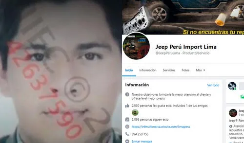 El hombre utilizaba el nombre de la empresa de importaciones San Miguel. Foto: composición/captura de América Noticias El hombre utilizaba el nombre de la empresa de importaciones San Miguel. Foto: composición/captura de América Noticias