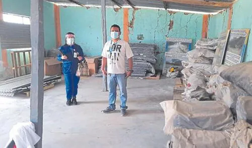 La Defensoría precisa que en la supervisión se verificó que solo el almacén de la región ha pasado por un control de plagas, de desinfección y desratización. Foto: difusión