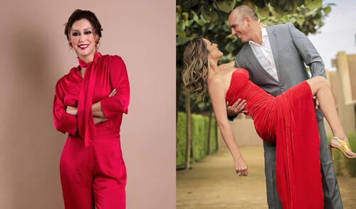 “Gracias amor mío por estar a mi lado", le dijo a su esposo la figura de Latina. Foto: Instagram / Karla Tarazona